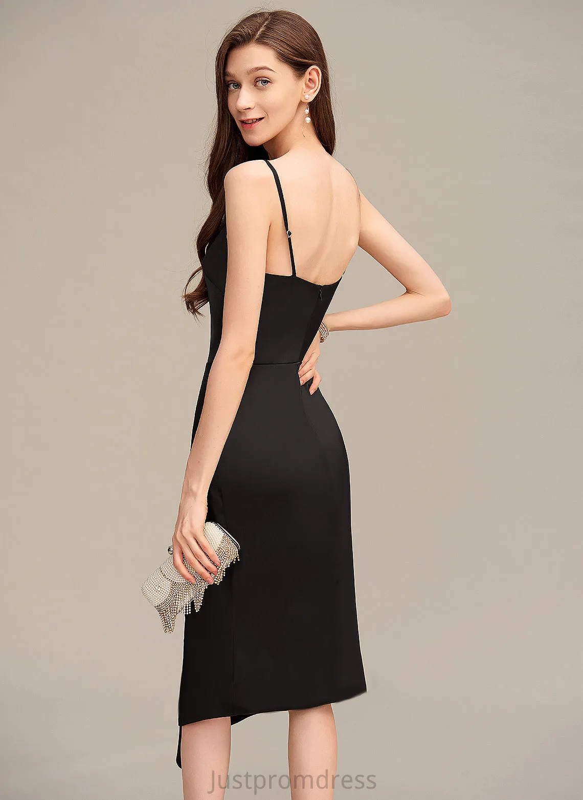 Adelyn Formal Dresses Sheath Asymmetrical Dresses