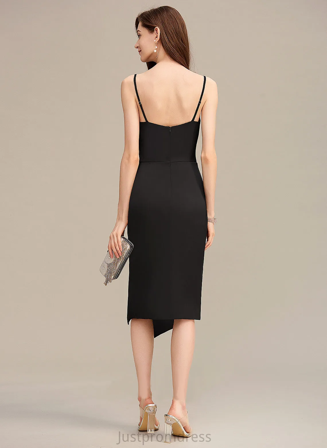 Adelyn Formal Dresses Sheath Asymmetrical Dresses