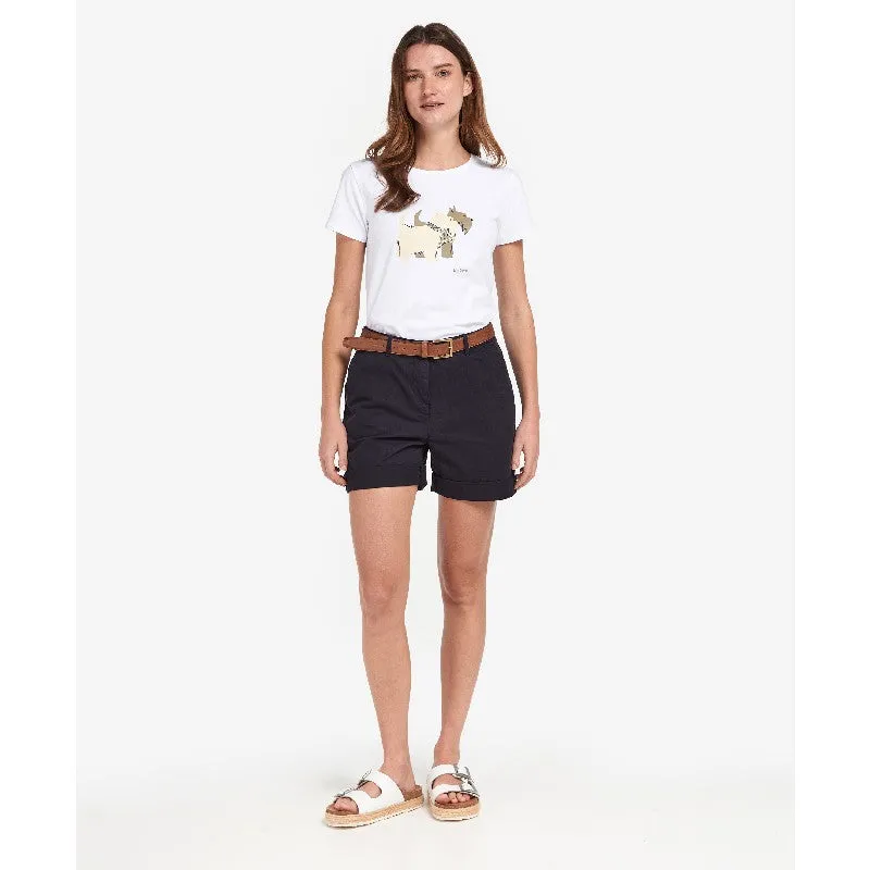 Barbour Chino Ladies Shorts - Navy