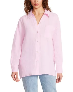 Blanca Pink Collar Neck Long Sleeve