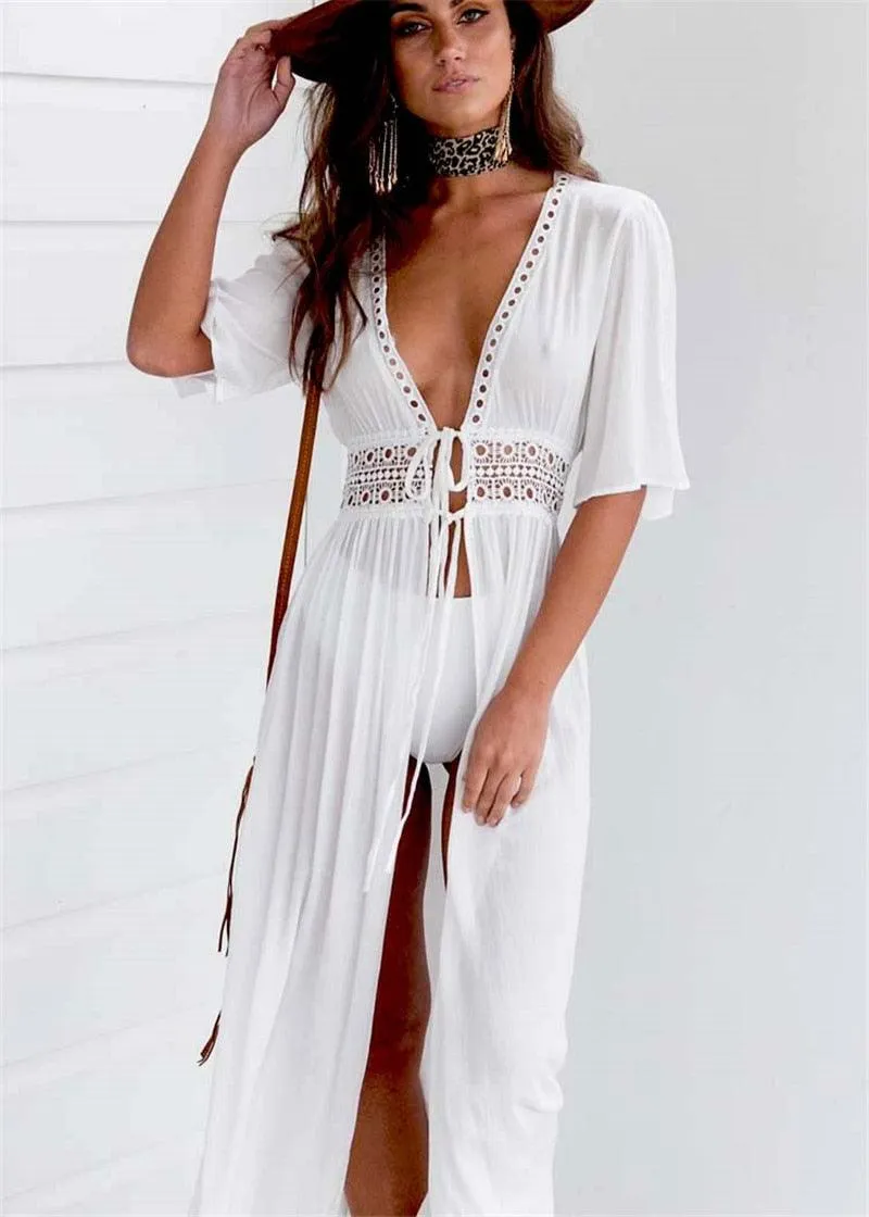 Bohemian Lace Beach Dress