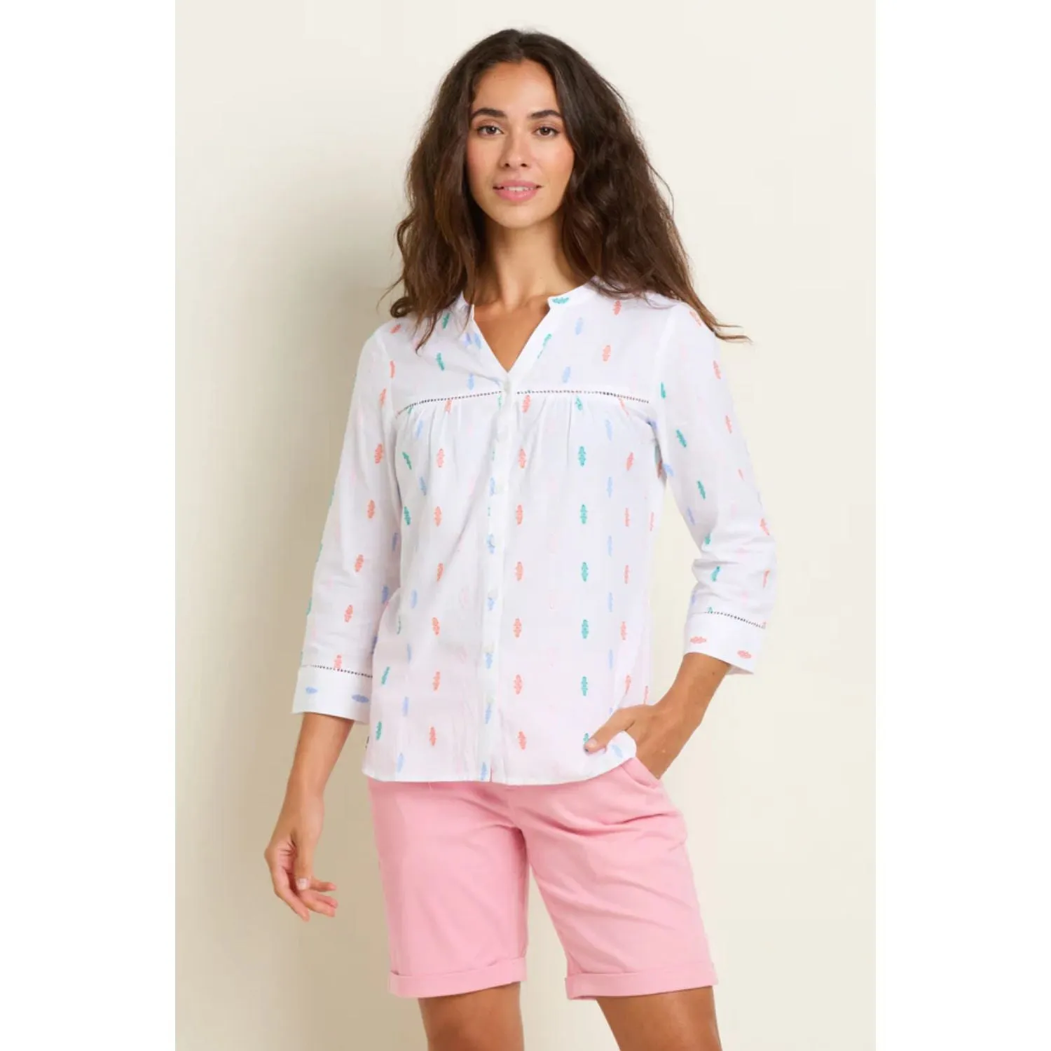 Brakeburn 18 White Sky Blouse