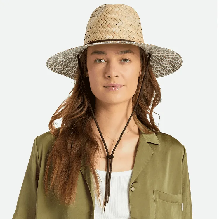 Brixton Messer Wide Brim Sun Hat - Tan