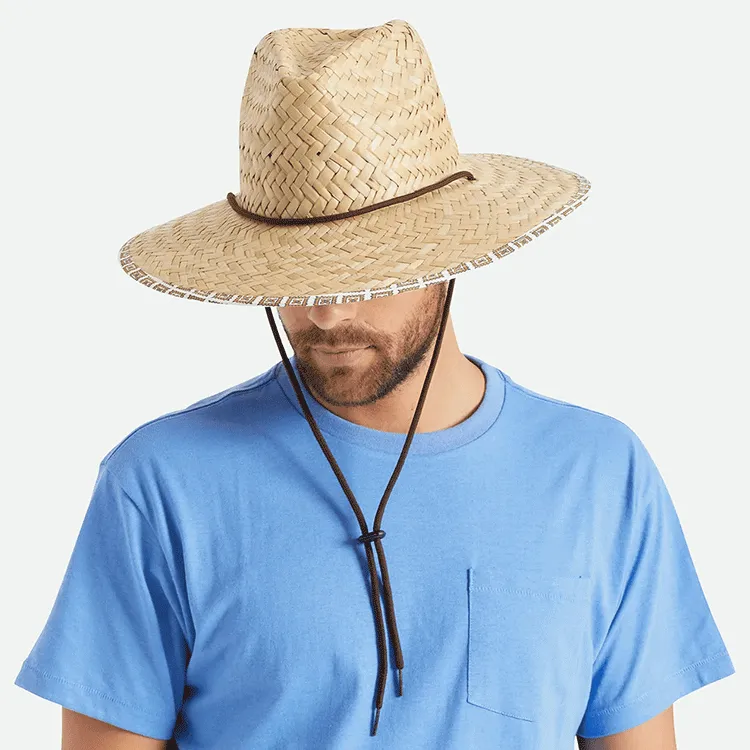 Brixton Messer Wide Brim Sun Hat - Tan