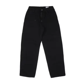 CARPENTER LOOSEFIT DENIM PANTS BLACK