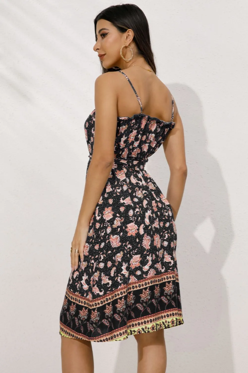 Catch The Moment Bohemian Floral Dress