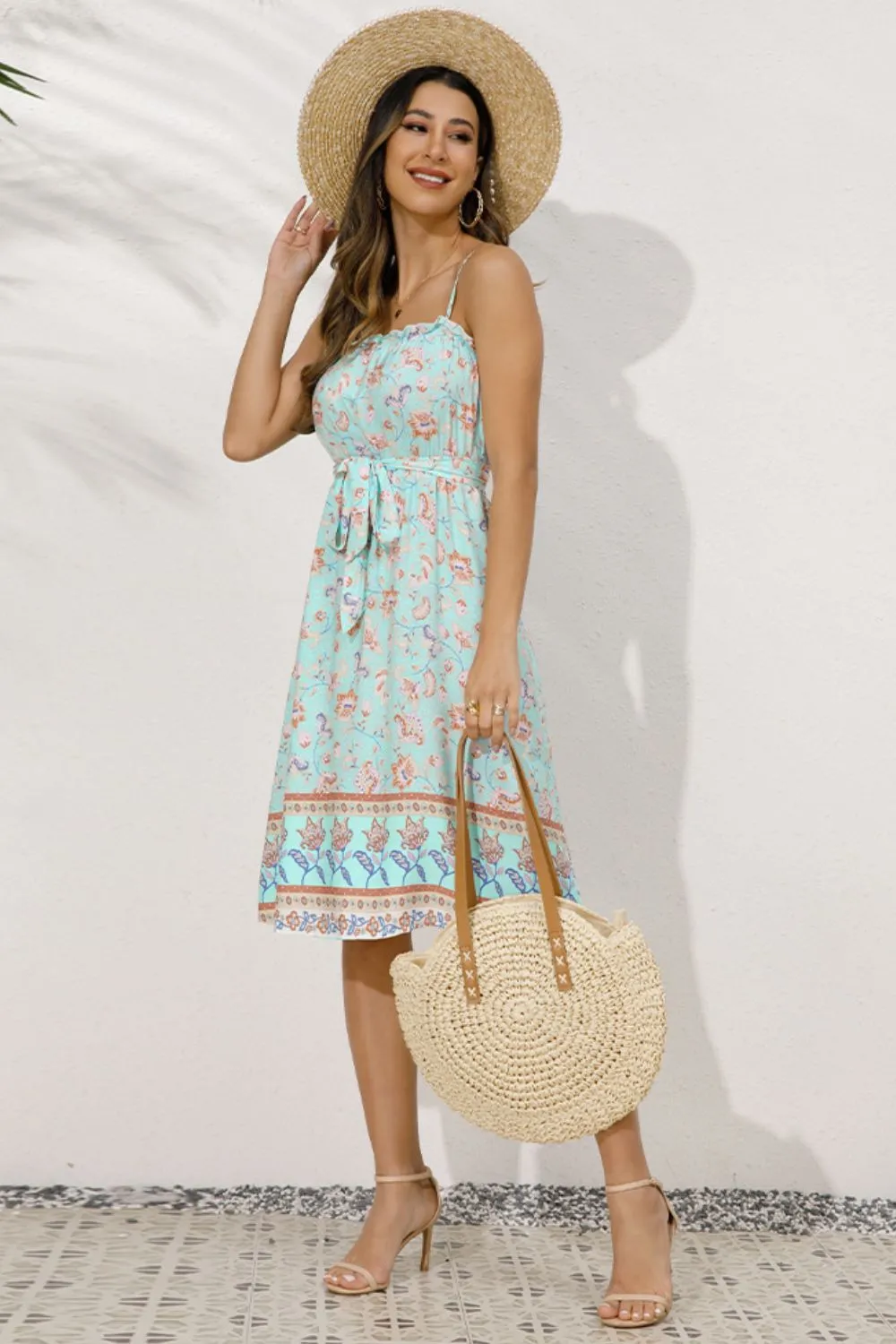 Catch The Moment Bohemian Floral Dress