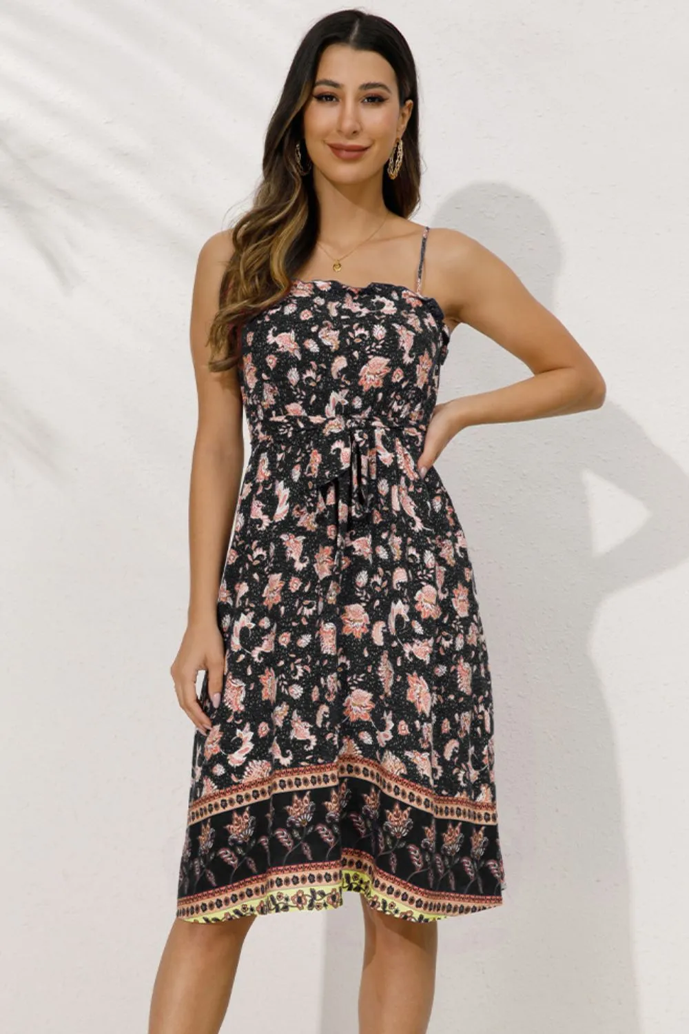 Catch The Moment Bohemian Floral Dress