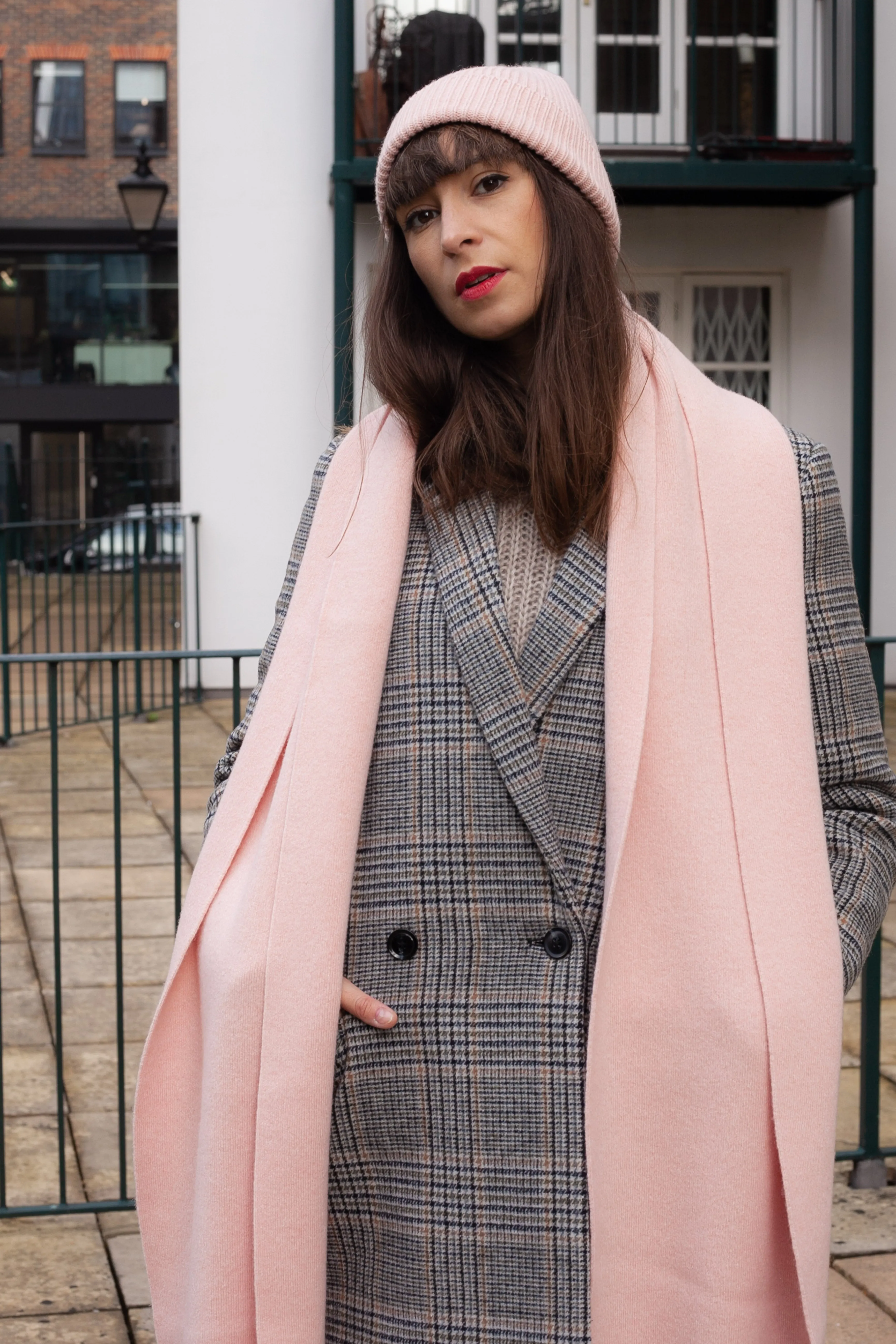 Colorful Standard Faded Pink Scarf