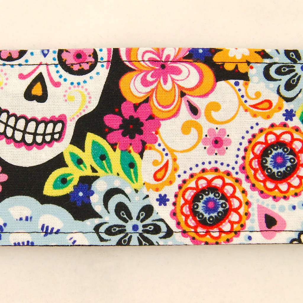 Colorful Sugar Skulls Hair Tie