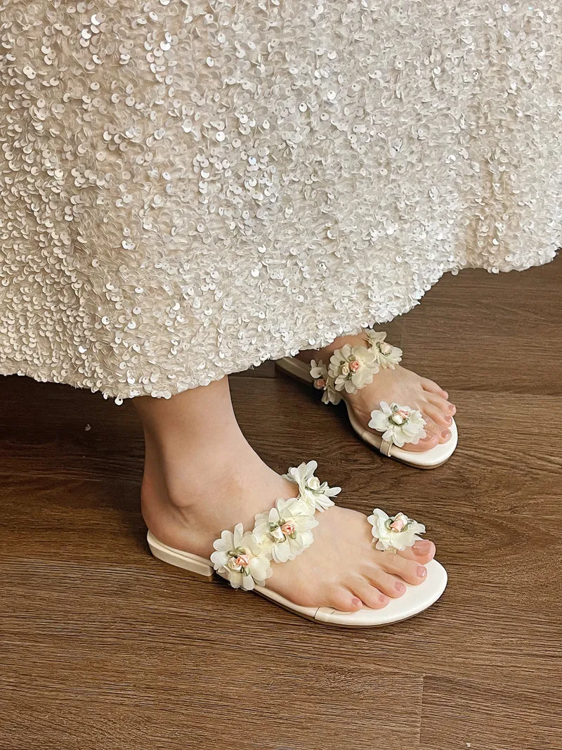 Dorothy Floral Sandals