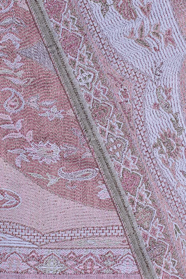 Ethereal Blooms Paisley Jacquard Scarf