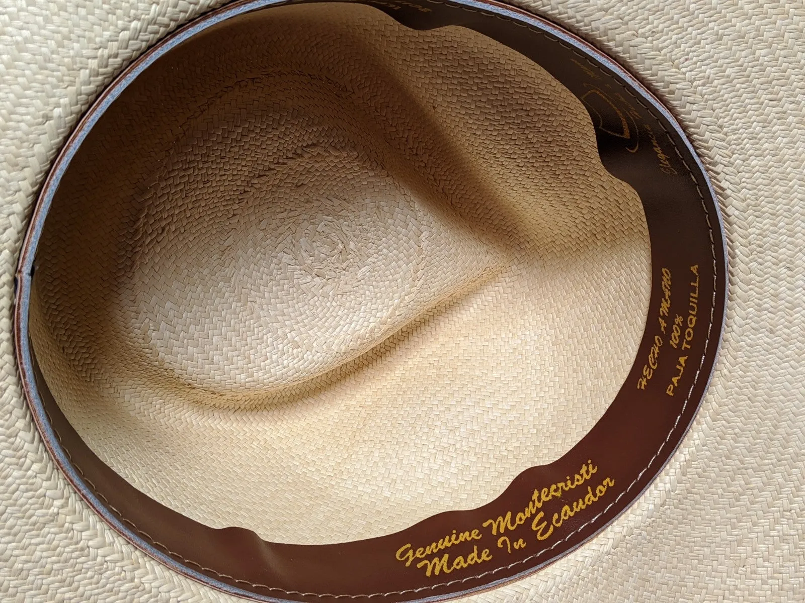 Fedora 7 1/2 - Natural (Montecristi Panama) #20-206