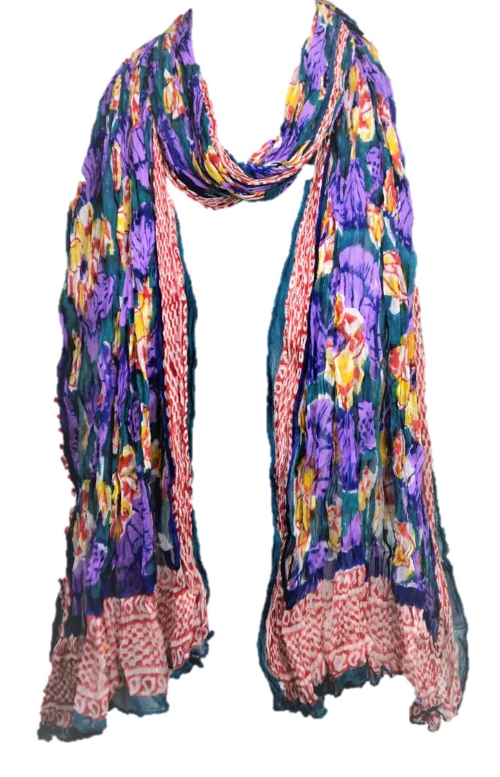 Floral Fashion Chiffon Scarves