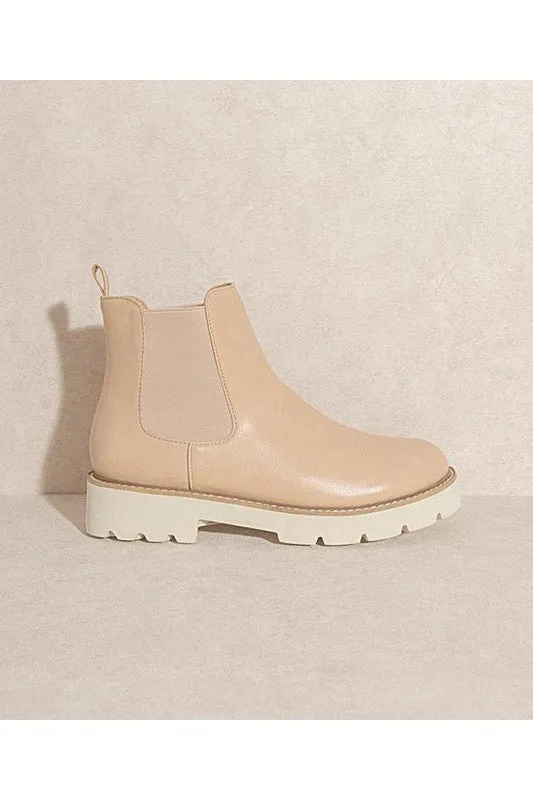 GIANNA-Chunky Sole Chelsea Boot