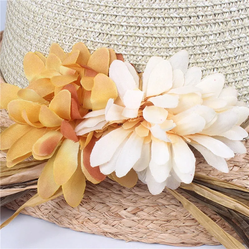 Good Quality Summer Hat Women Raffia Straw Cap