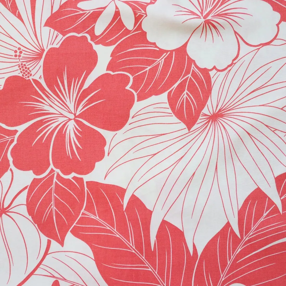 Haven Coral Hawaiian Cotton Fabric by the Yard