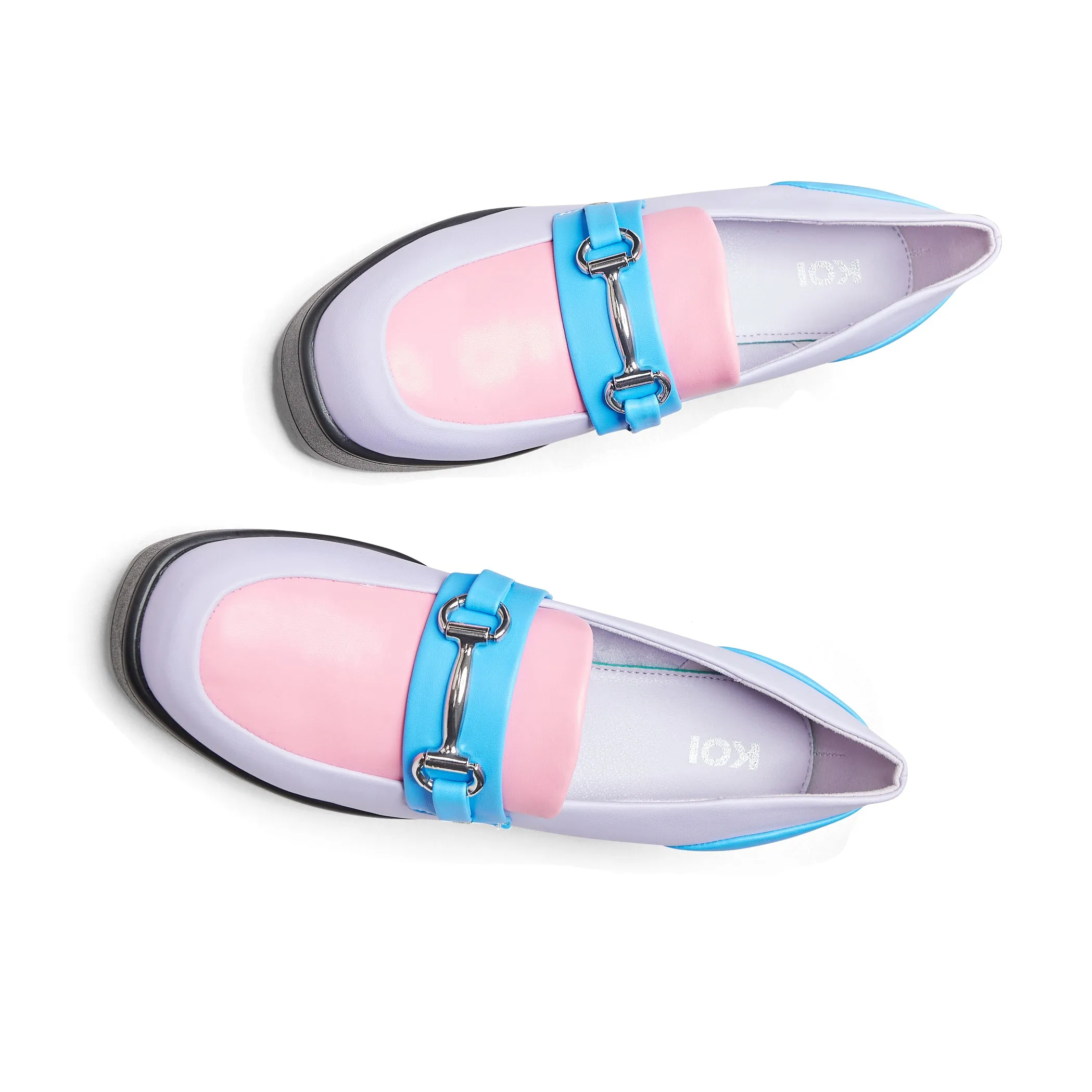 High Class Chunky Shoes - Pink Pastel