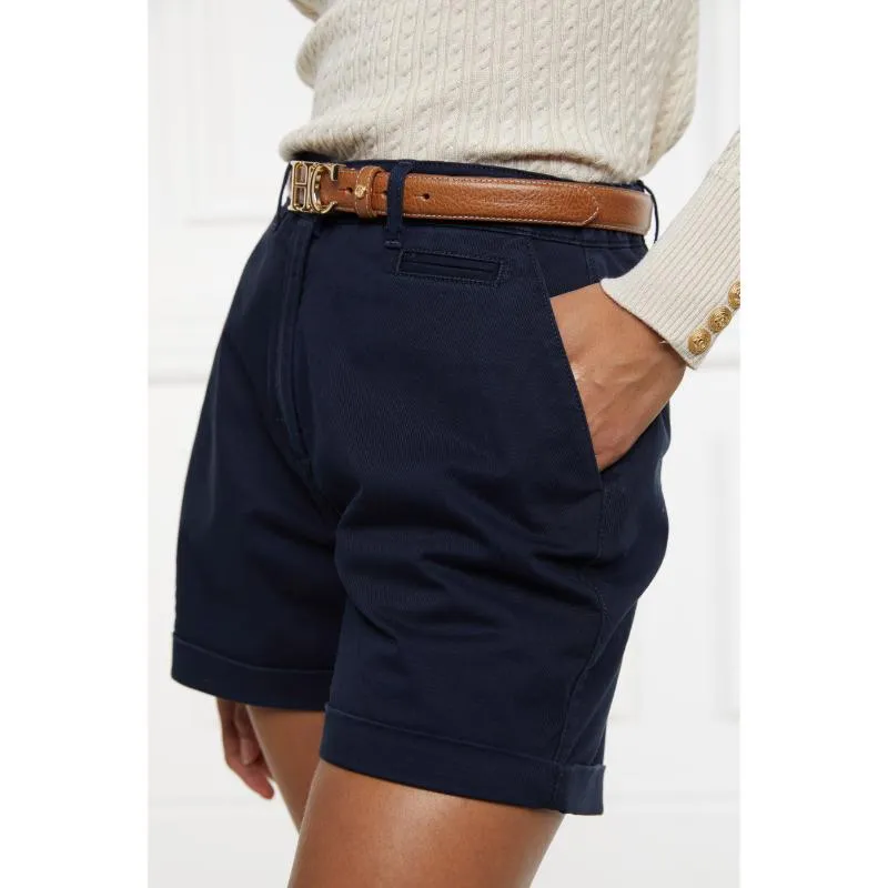 Holland Cooper Arnesby Chino Ladies Shorts - Ink Navy