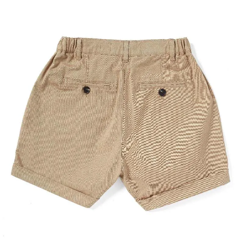 Holland Cooper Arnesby Chino Ladies Shorts - Stone