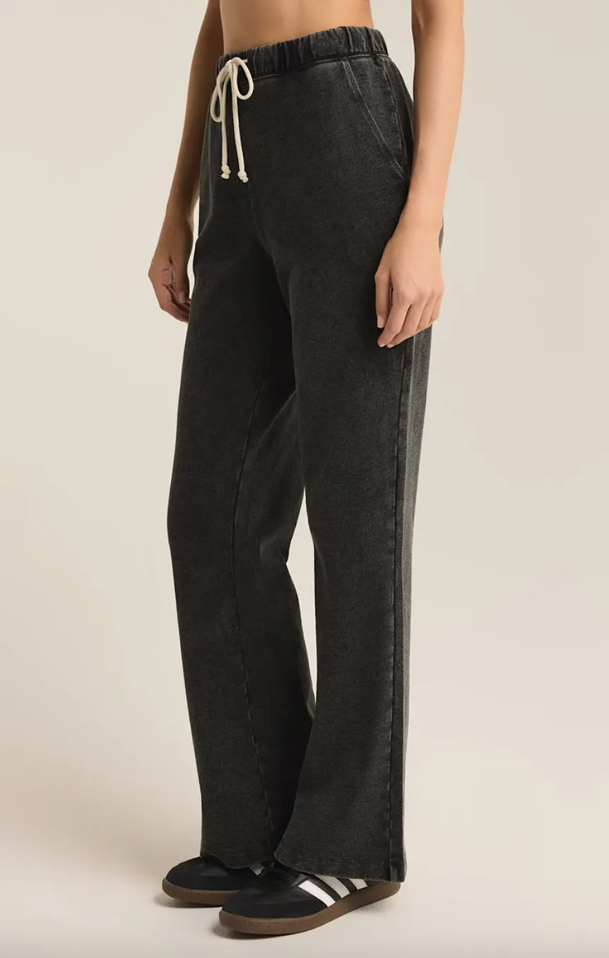 hunter knit denim pant