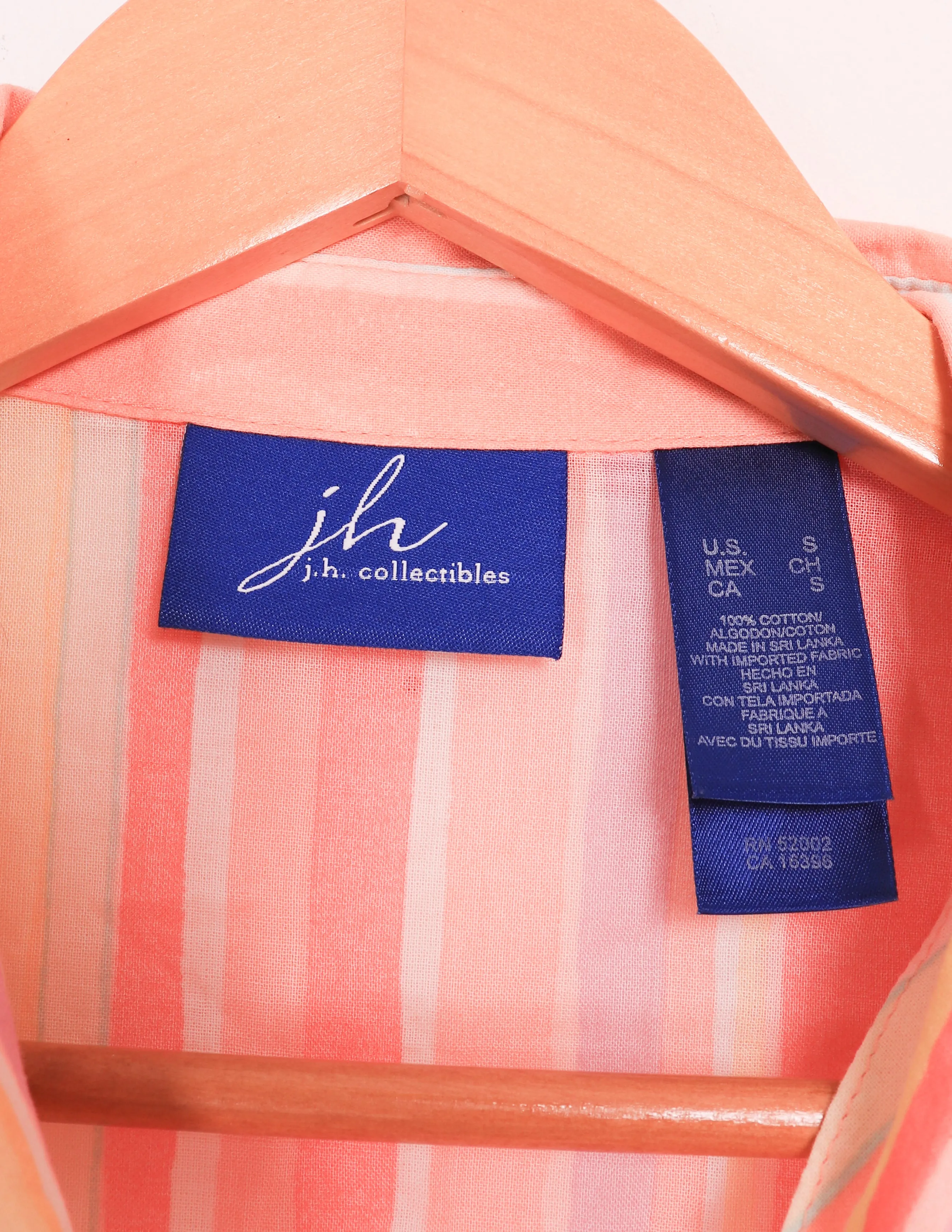 J.H. Collectibles Pastel Pinks Blouse