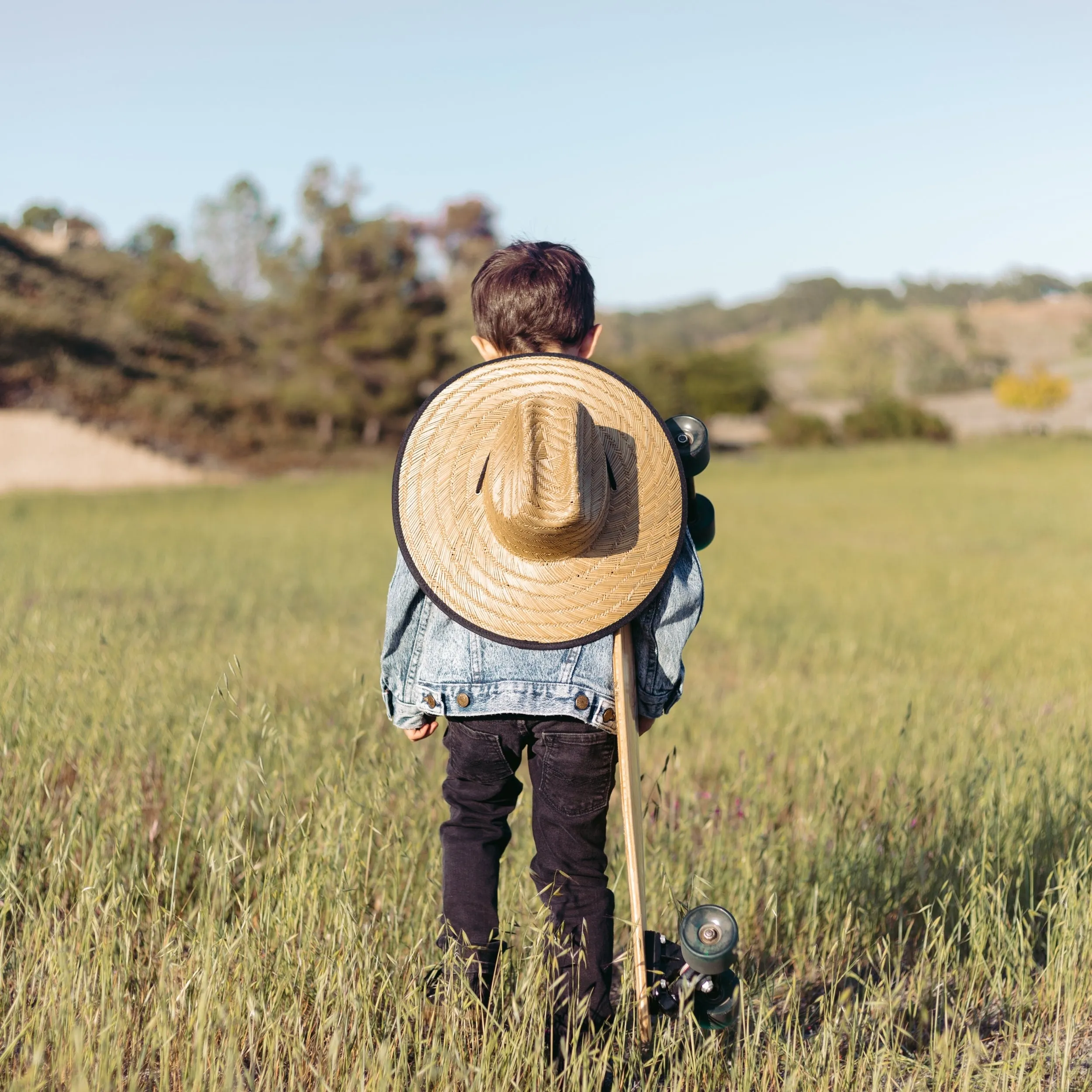 Kids Straw Lifeguard Hat - Maui