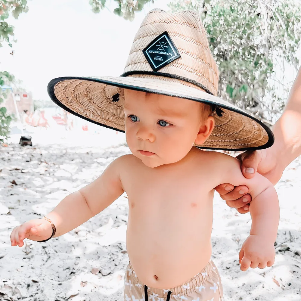 Kids Straw Lifeguard Hat - Maui