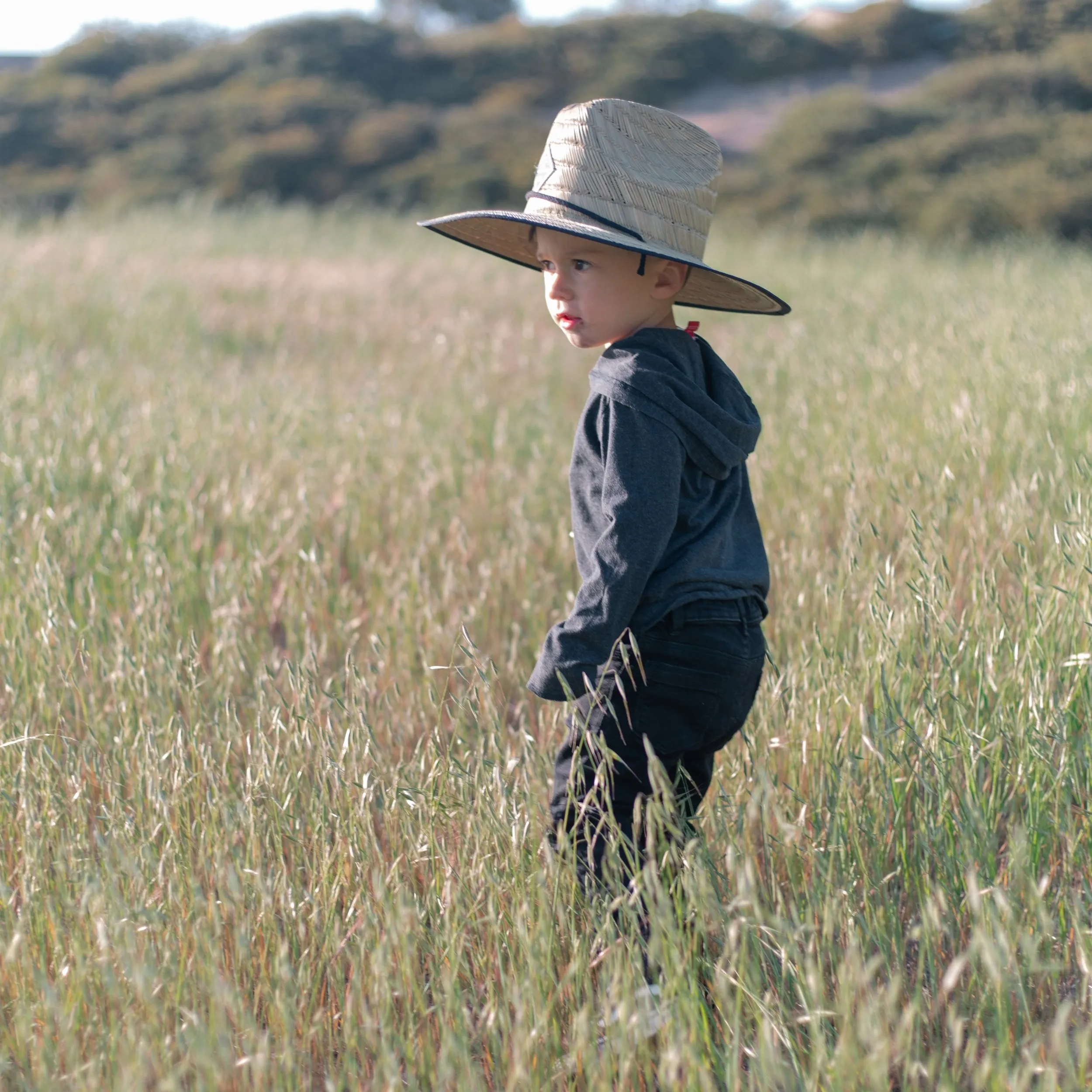 Kids Straw Lifeguard Hat - Maui