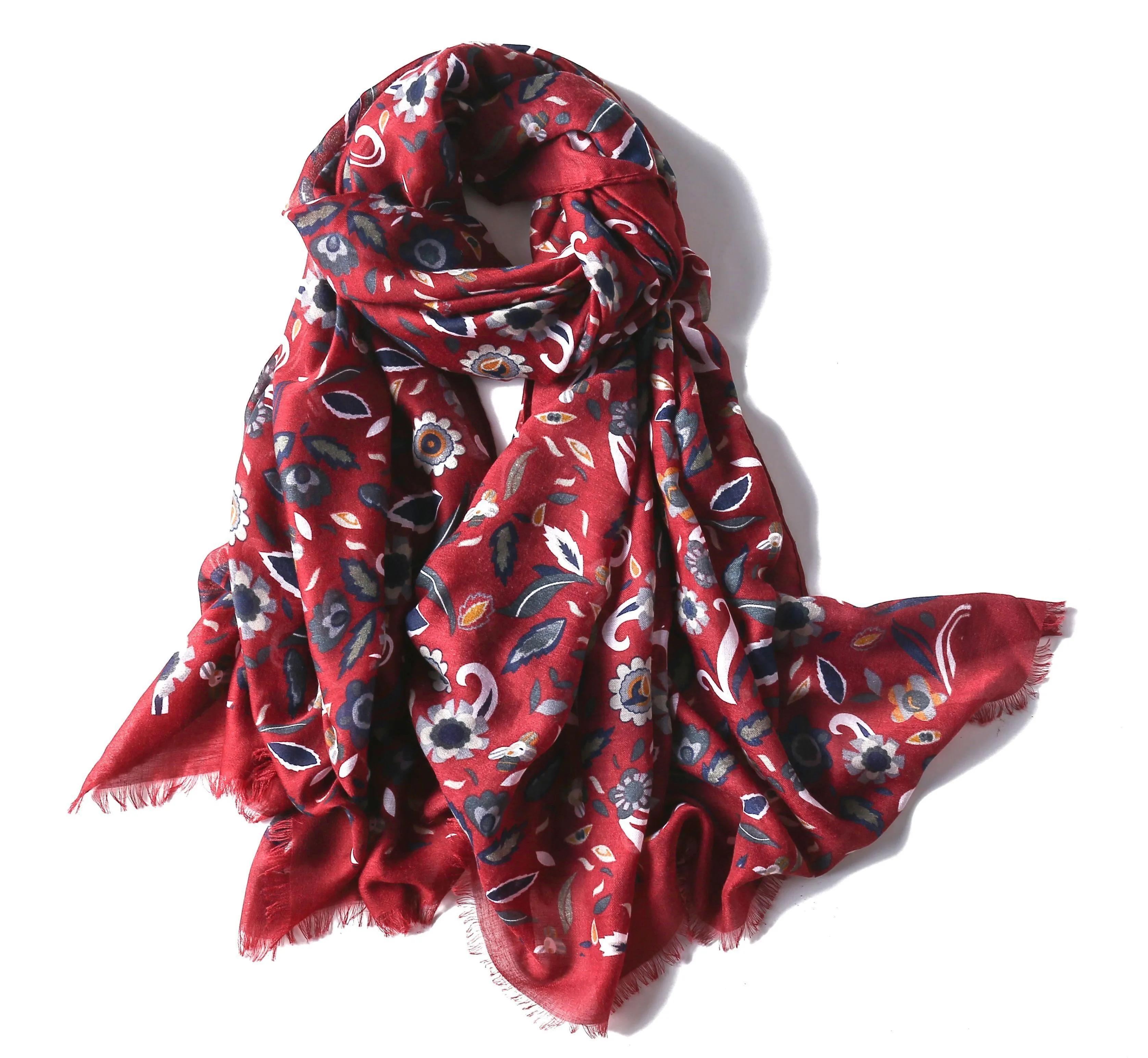 Lightweight Long Cotton Warm Scarves