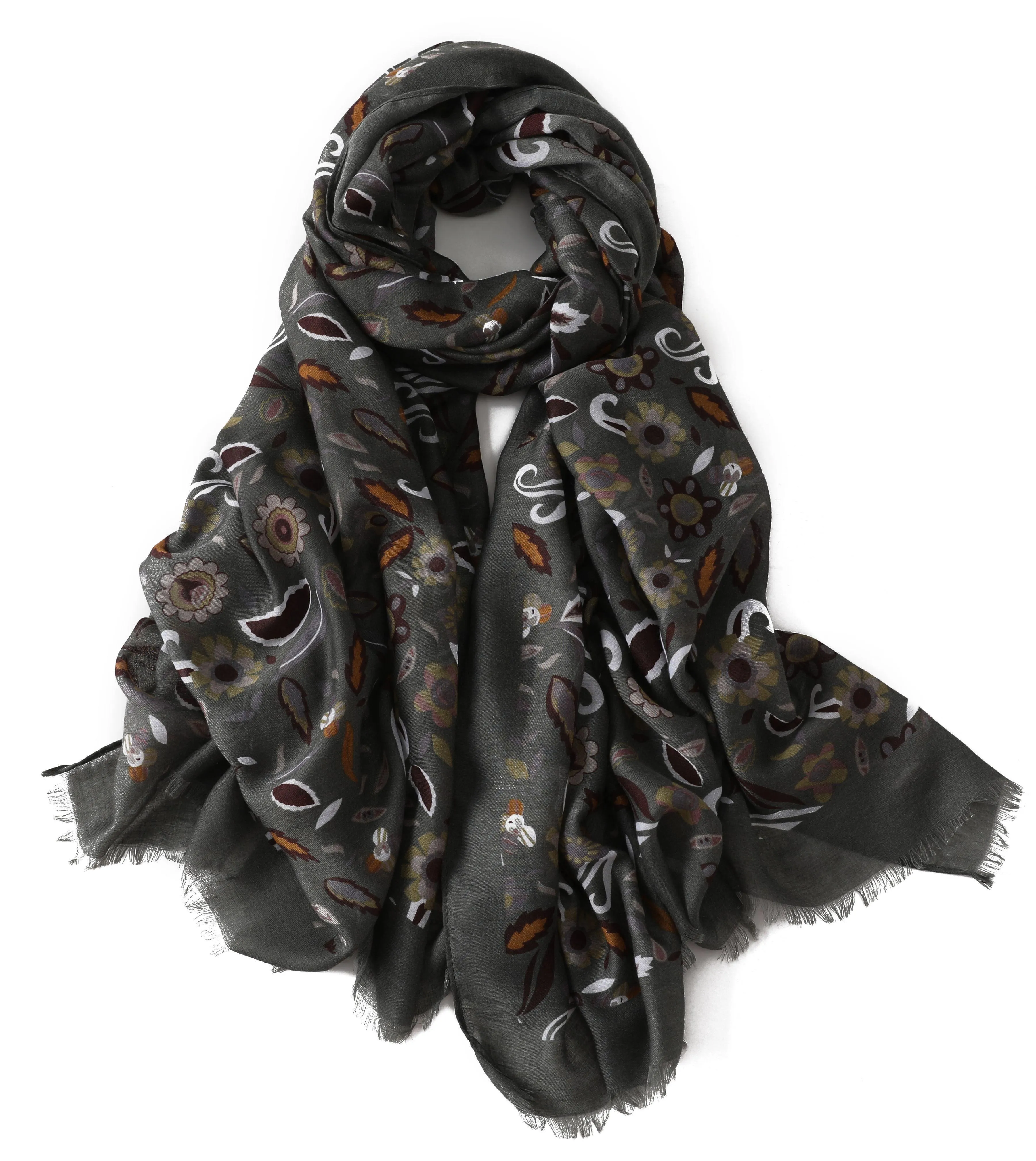 Lightweight Long Cotton Warm Scarves