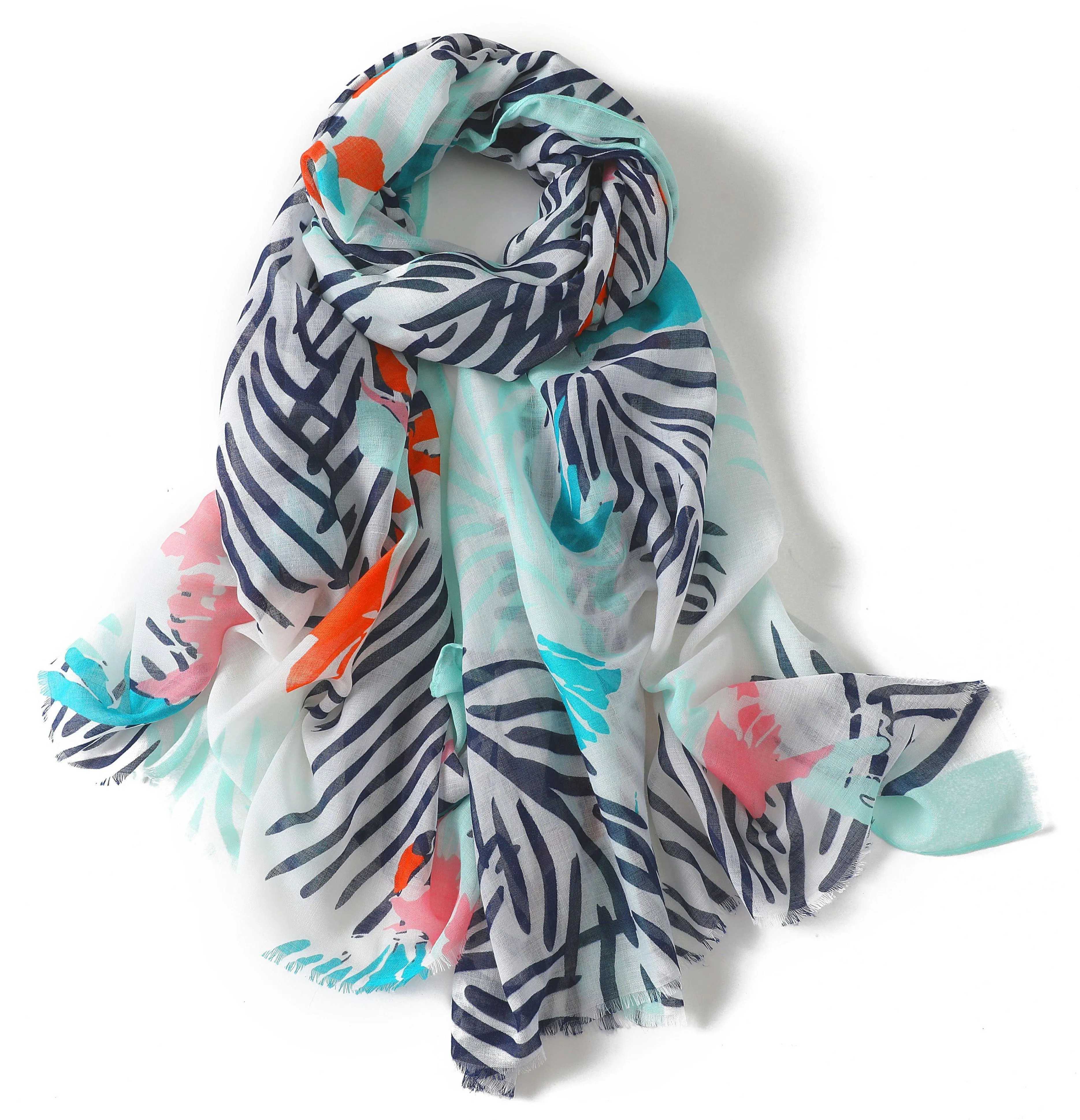 Lightweight Long Cotton Warm Scarves