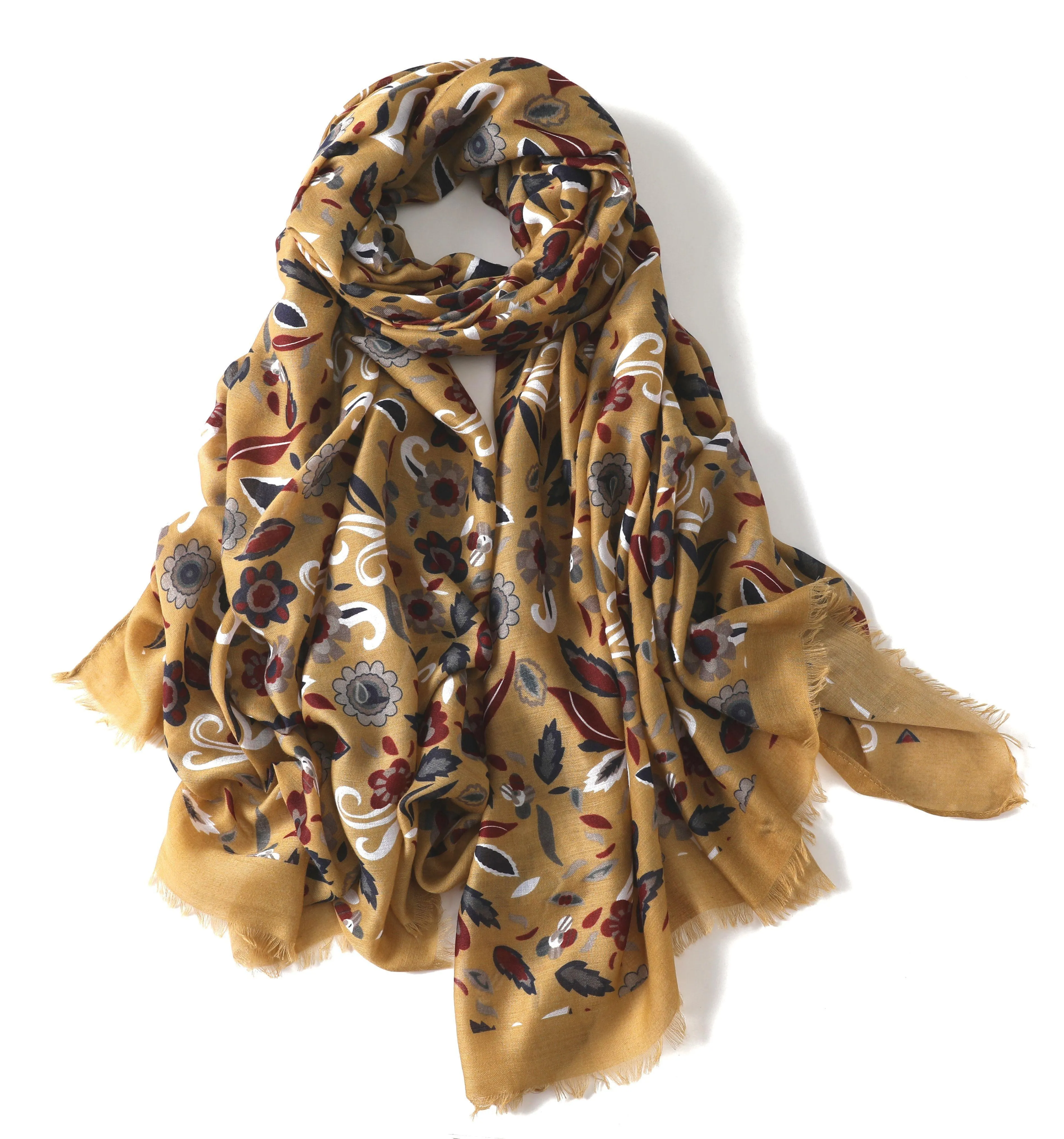 Lightweight Long Cotton Warm Scarves