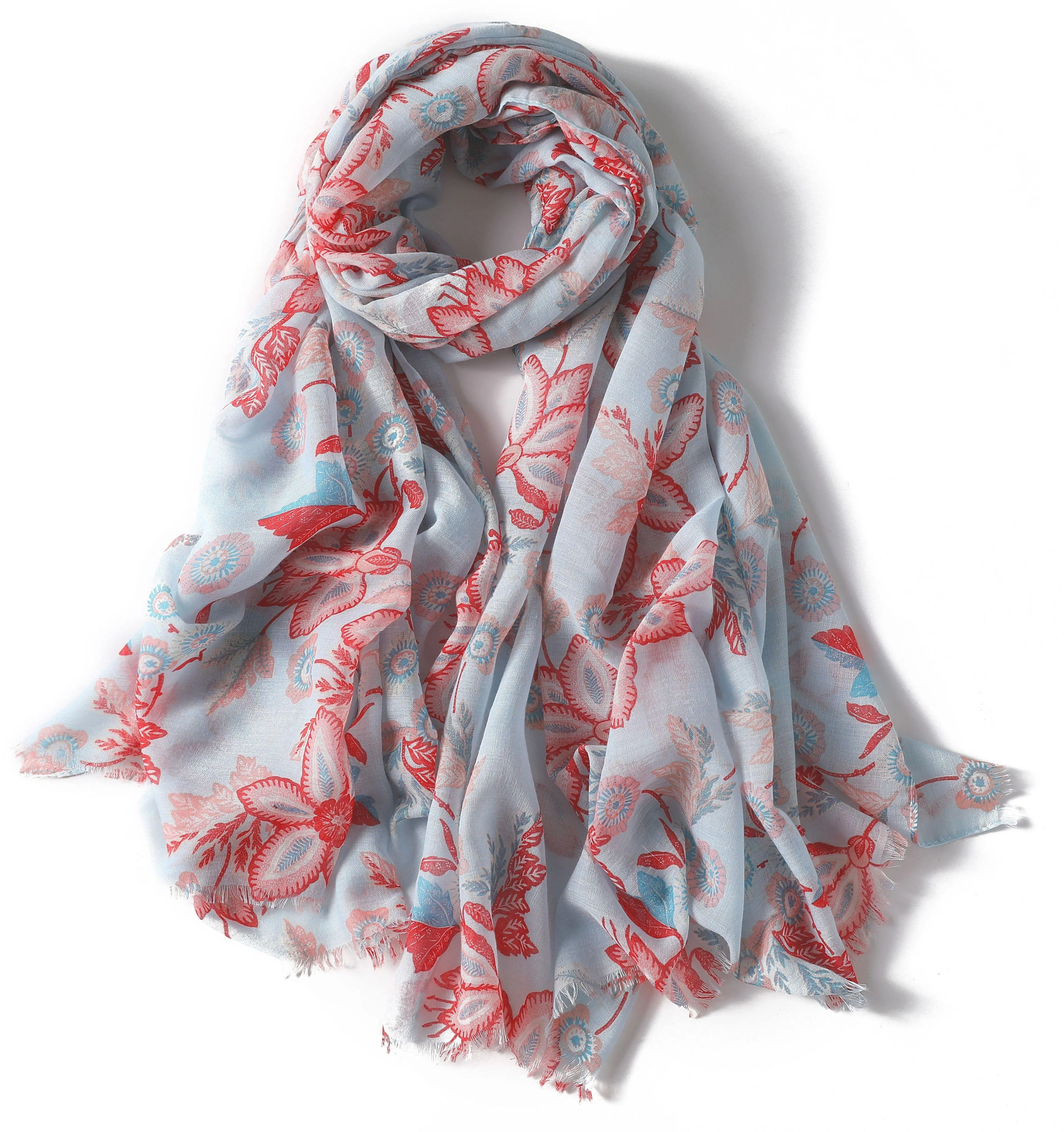 Lightweight Long Cotton Warm Scarves