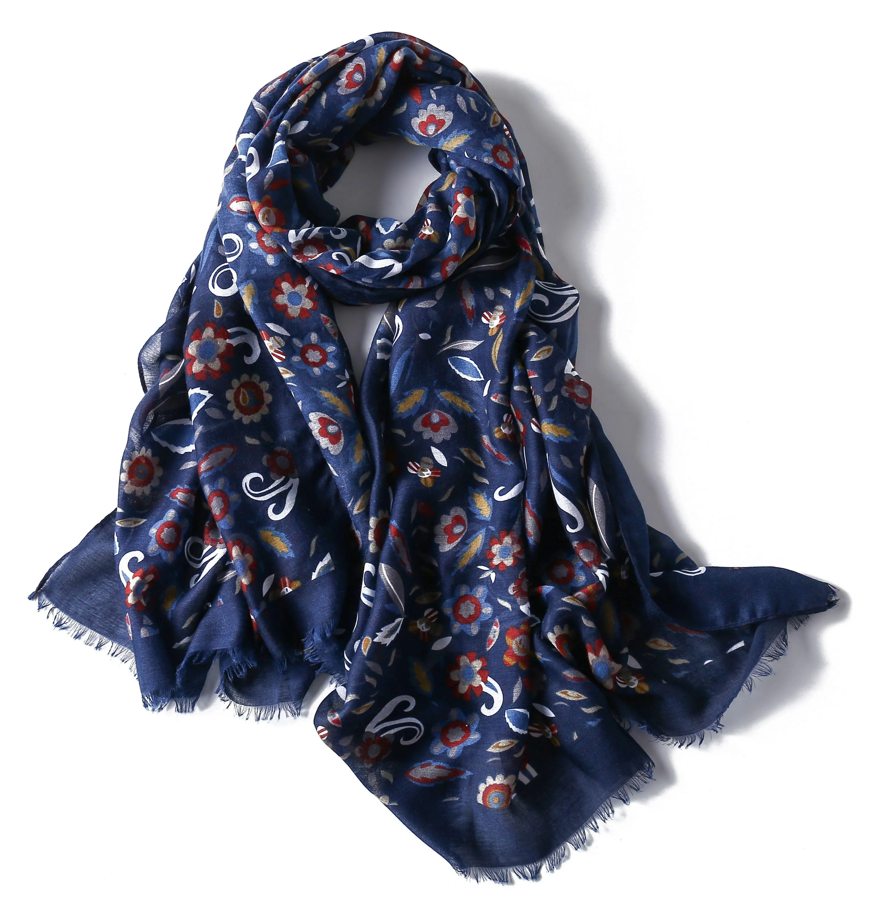 Lightweight Long Cotton Warm Scarves