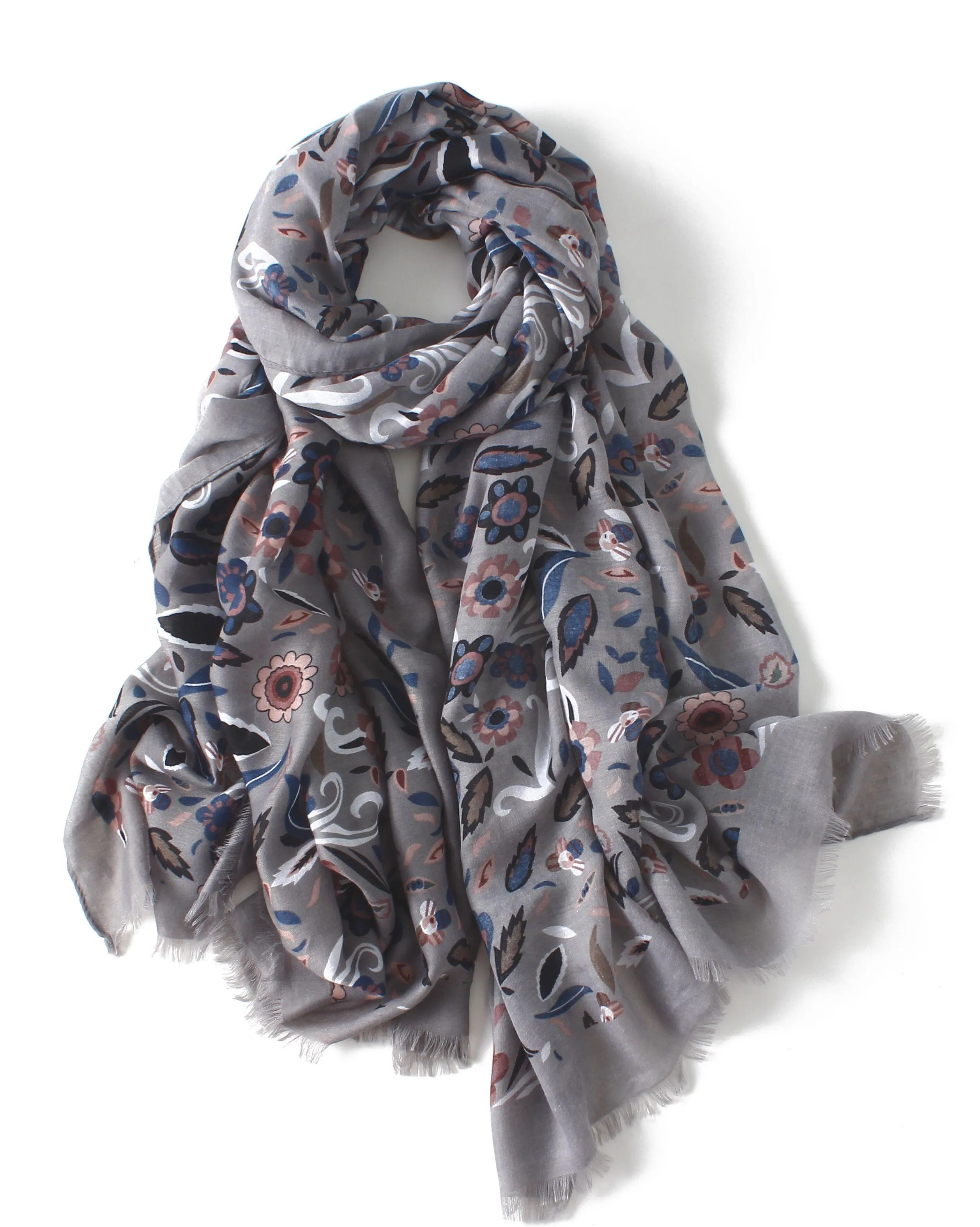 Lightweight Long Cotton Warm Scarves