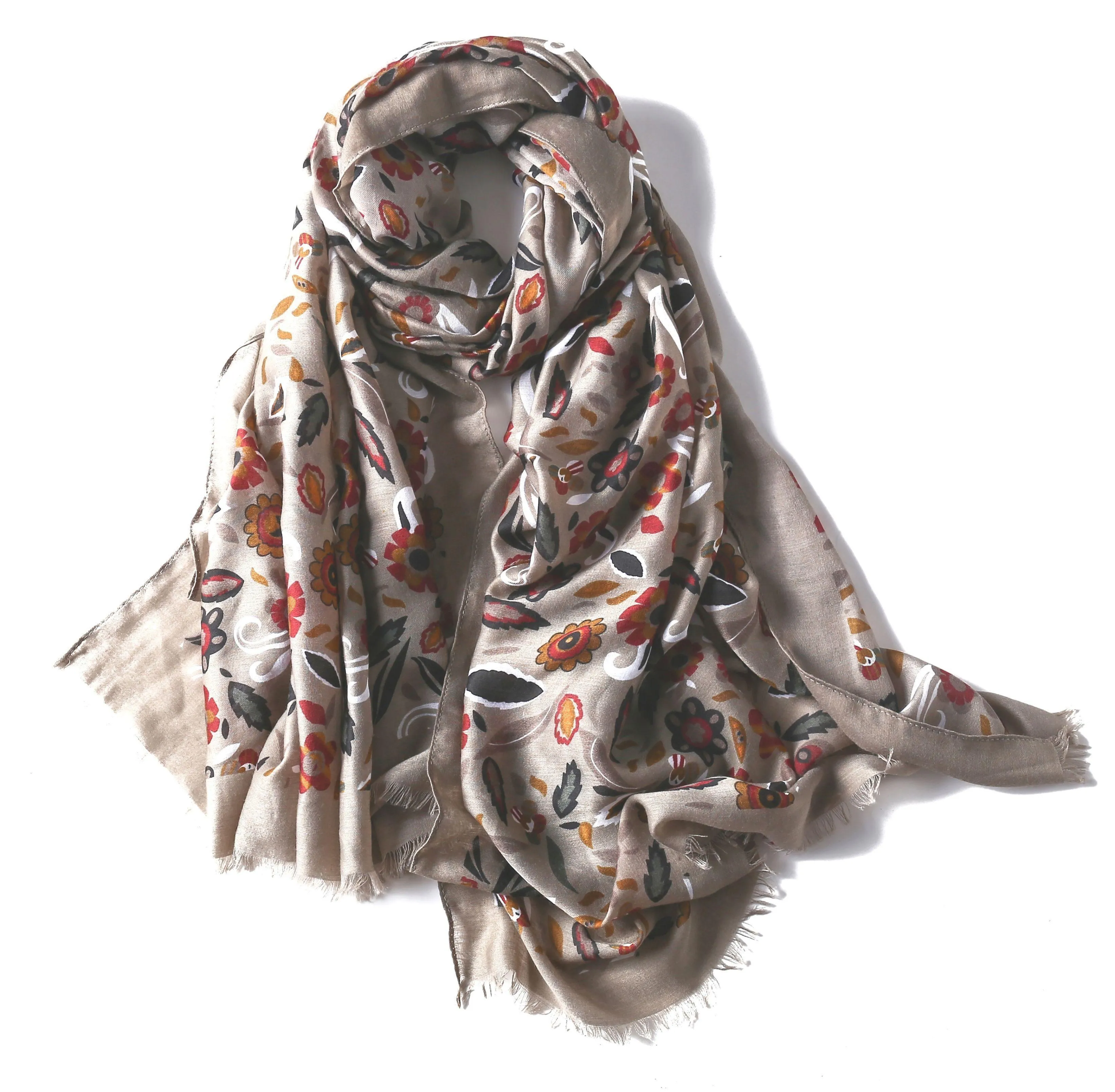 Lightweight Long Cotton Warm Scarves