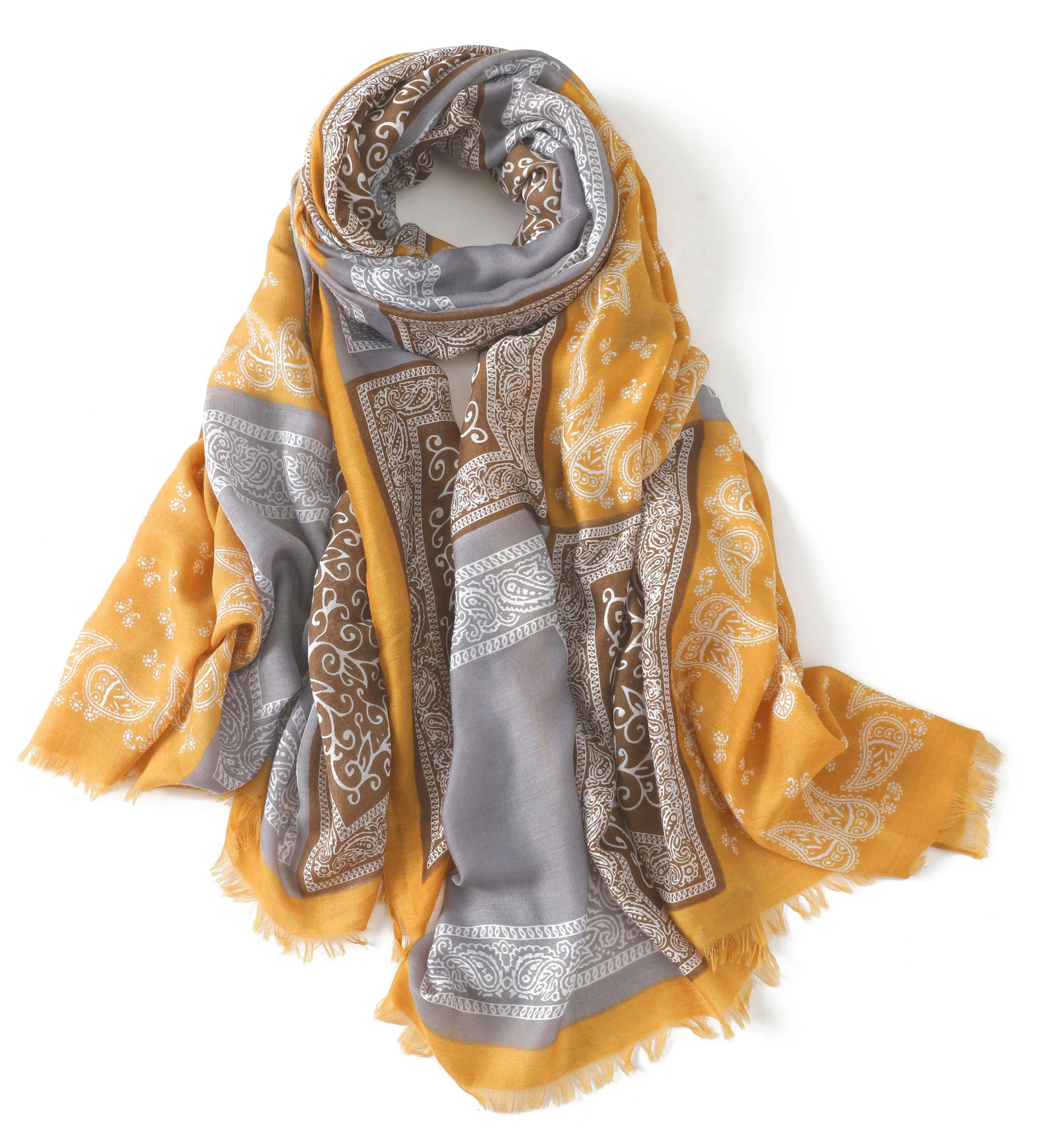 Lightweight Long Cotton Warm Scarves