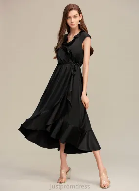 Lindsay V-Neck A-line Dresses Formal Dresses