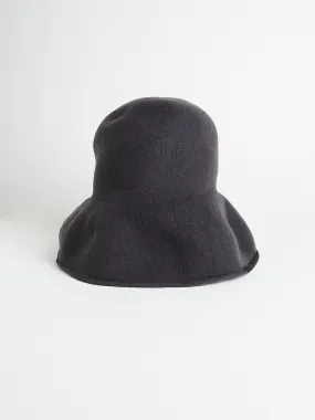 Lucy "RB" Hat in Dark Grey/Black