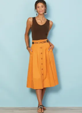 M7906 Misses' Skirts Sewing Pattern