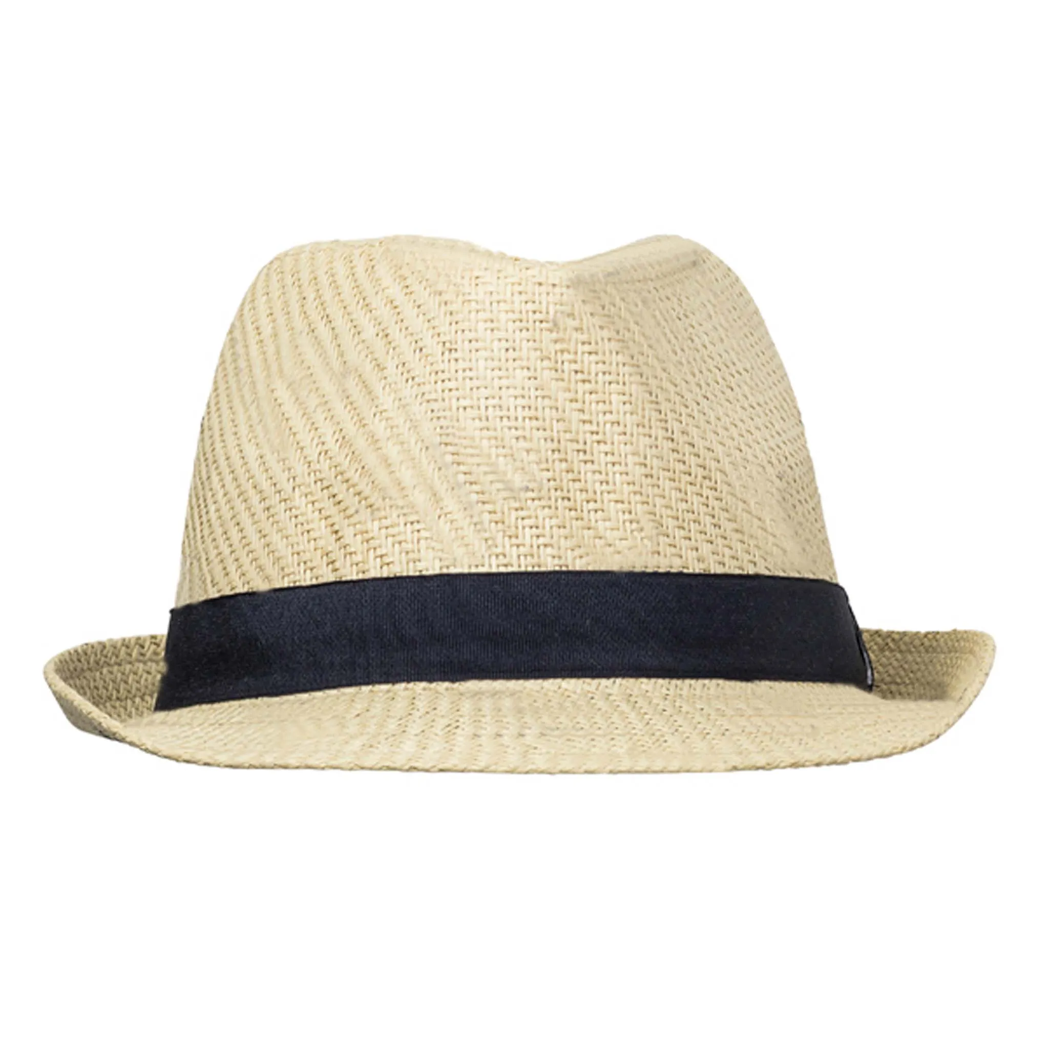 Navy Trim Fedora