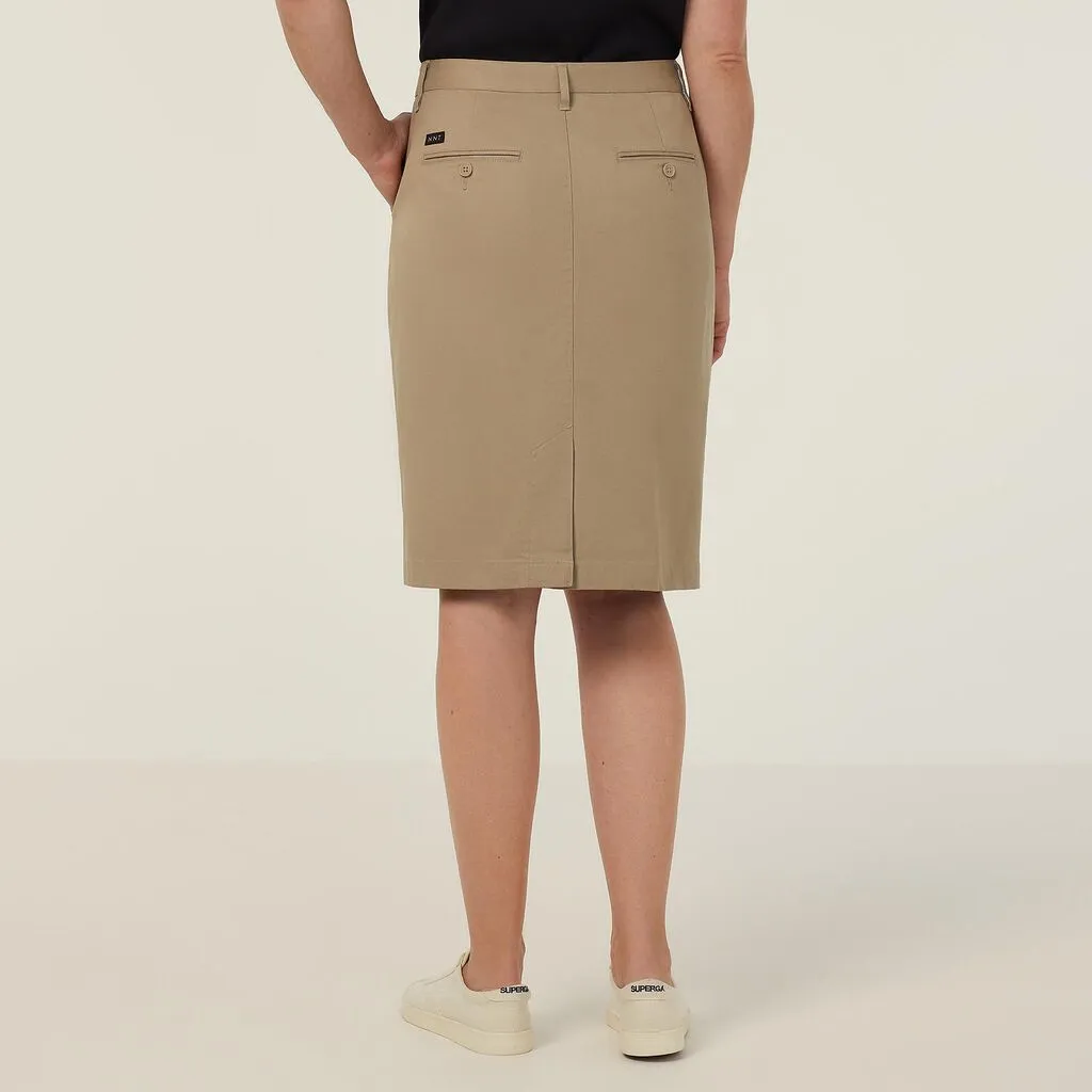 NNT Uniforms Stretch Cotton Chino Skirt (CAT2RL)