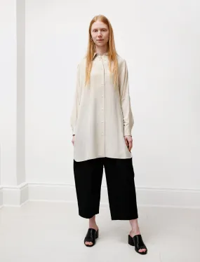 Oversized Silk Shirt Chino