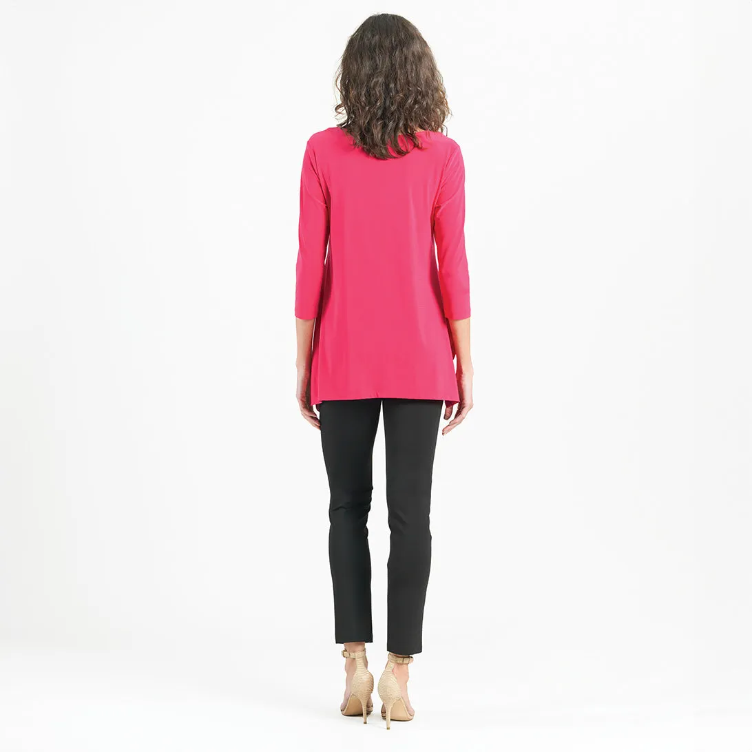 Parachute Hem Tunic - Hot Pink - Final Sale!