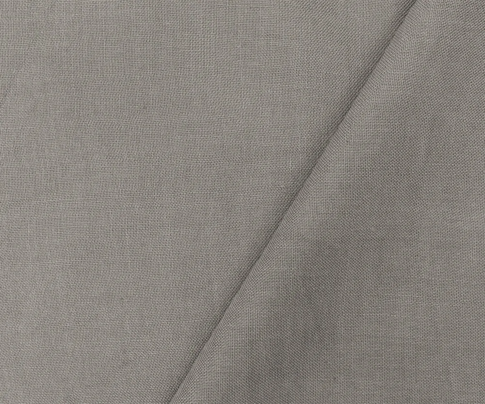 Pastel Gray Rayon Challis Solid Woven Fabric