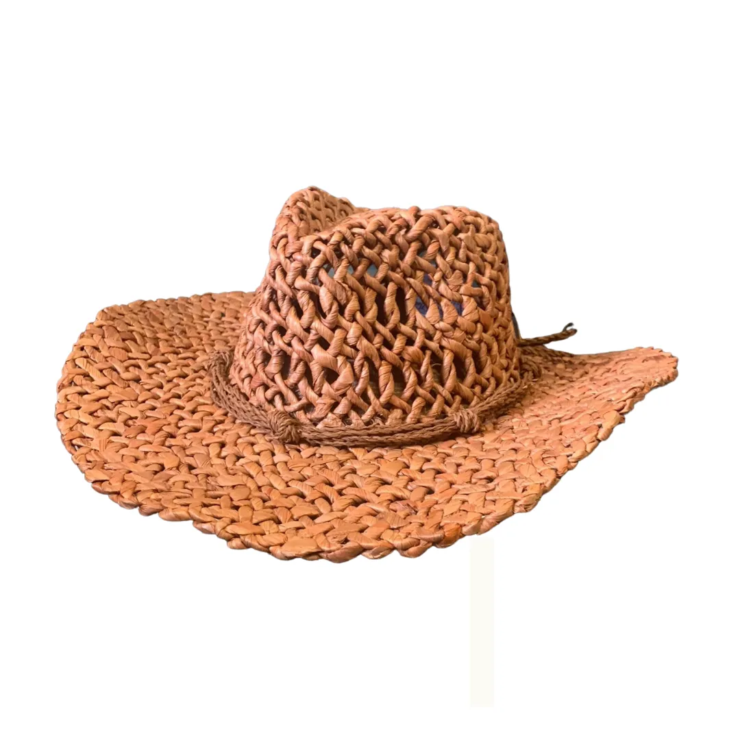 Poppy Straw Hat by Natko