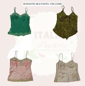 Romantic Y2K Pastel Camis