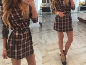 Spring & Autumn Stylish Slim Casual Dress For Women