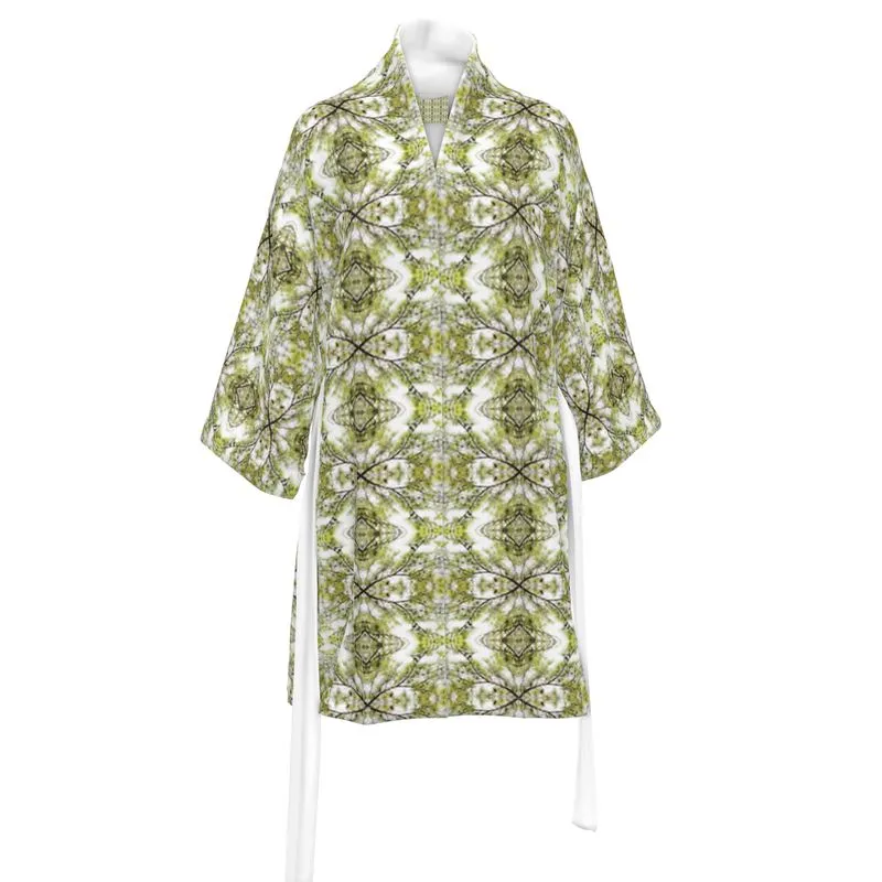 Spring Pine Tree Branch Kimono